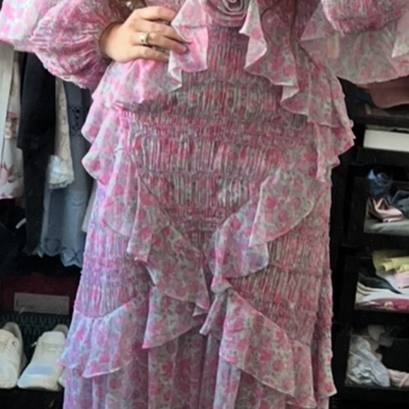 Love and Lemons Rowan Maxi Gown *Rare* XS - Picture 7 of 7